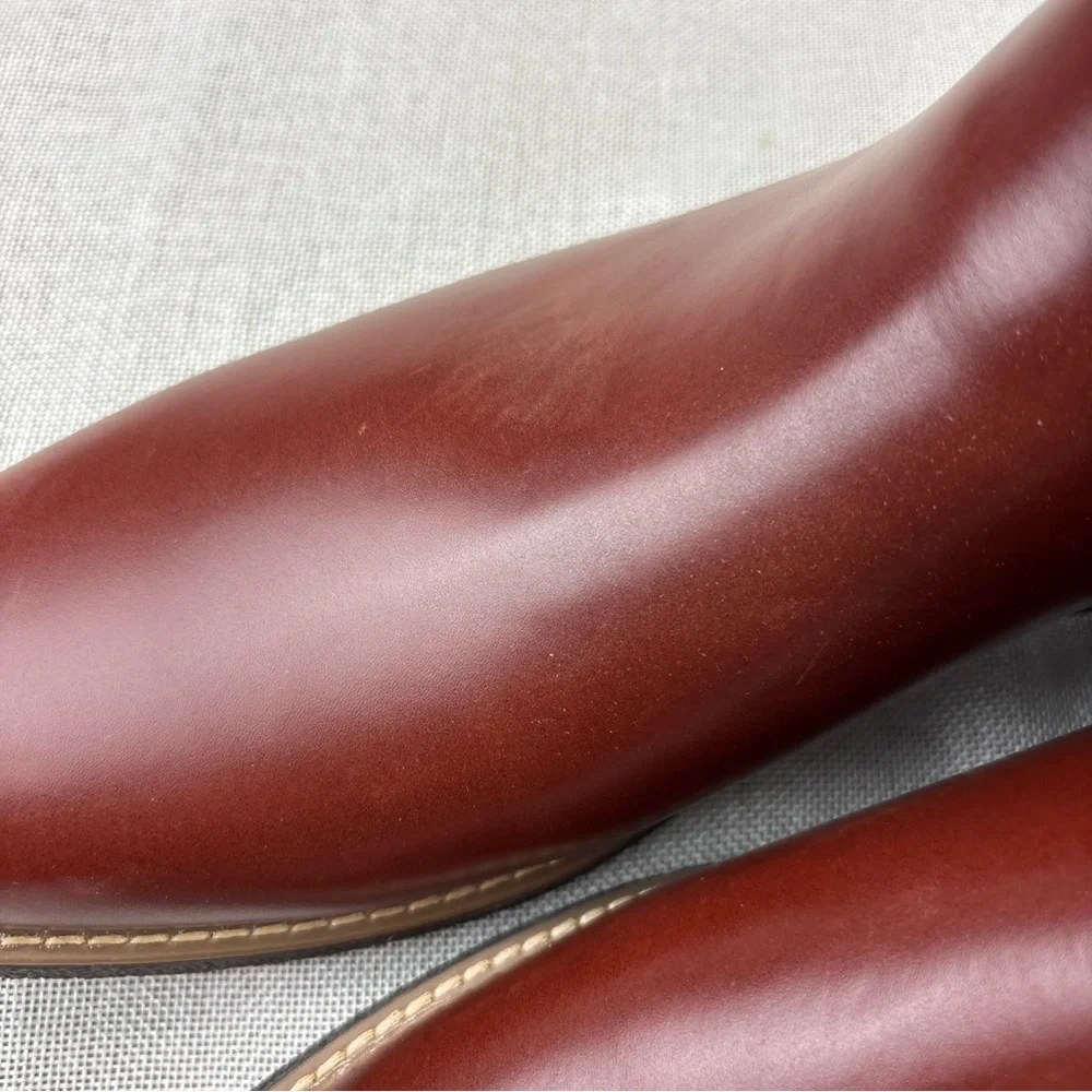 Deer Stags Men's Brown Leather Shoes Size 13M